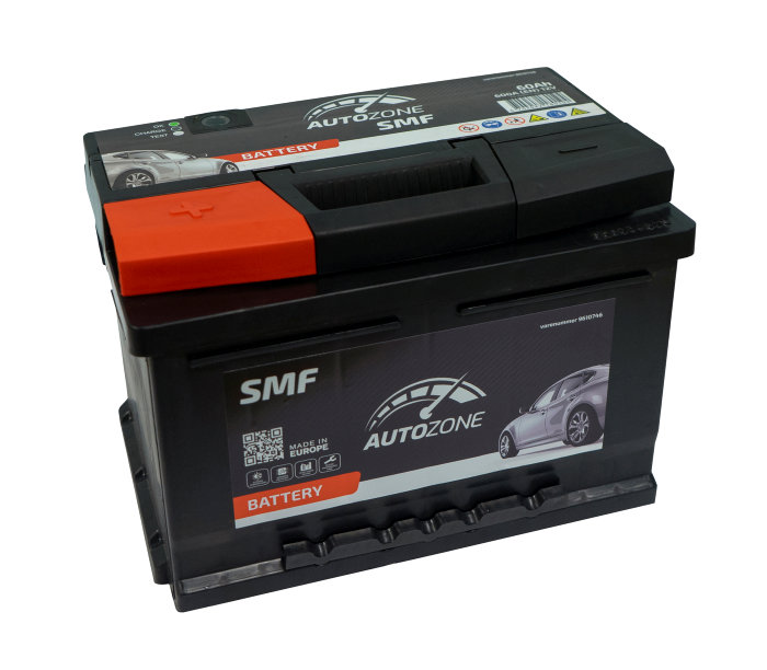Autobatteri 12 V 60 ah (+v) - Autozone